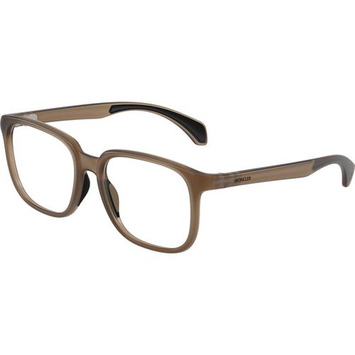 Moncler Unisex Moncler ME3003 5012 Monturas ópticas Inyectado Marrón Transparente Cuadrada Norma