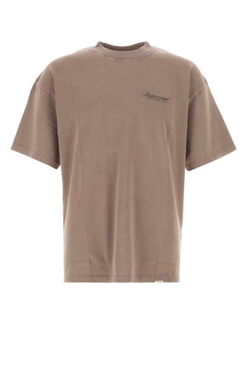 Brown Crew Neck T-Shirts