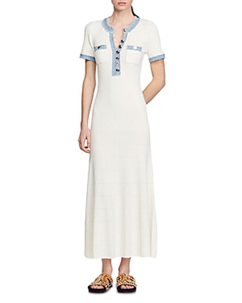 Alecia Ribbed Midi Dress
