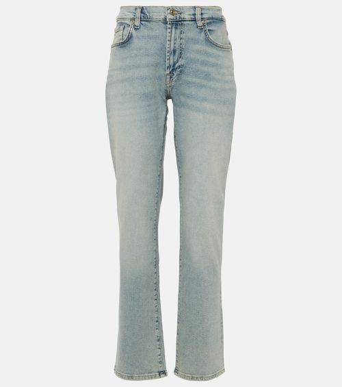 Ellie mid-rise straight jeans