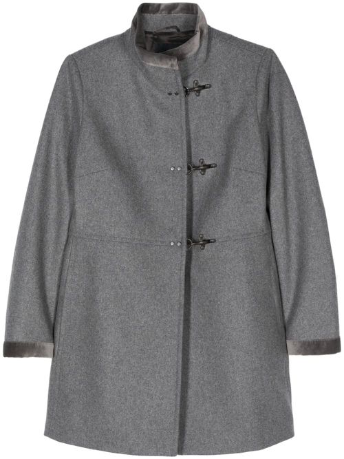 High-neck jacket - Grey