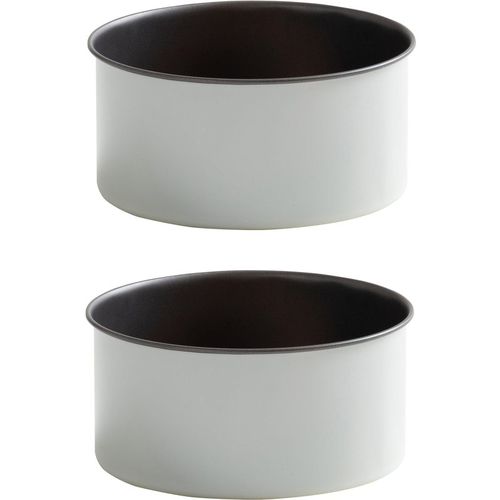 PushPan 2x 18cm (7") Deep Cake Tin Light