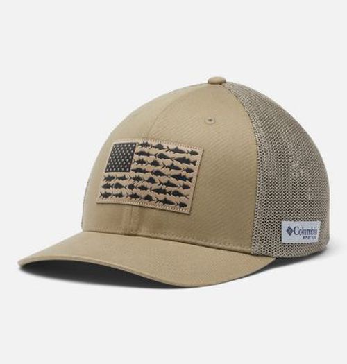 PFG Fish Flag  Mesh Ball Cap - High Crown-