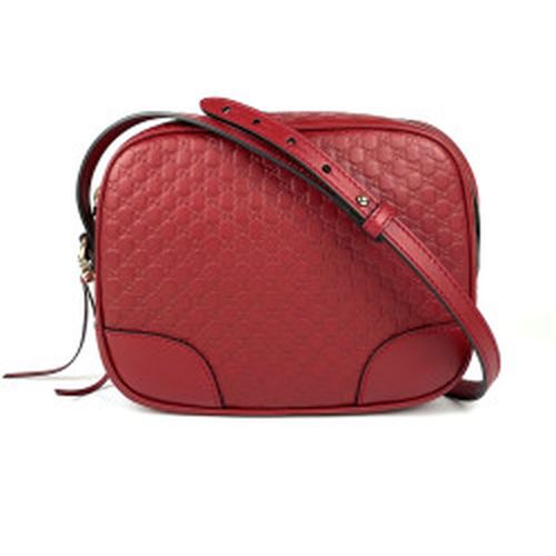 Gucci Gray Leather Handbag Shoulder Bag Pre-Owned