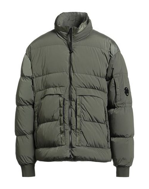 C. p. Company Man Puffer Military green Size S Polyamide, Elastane