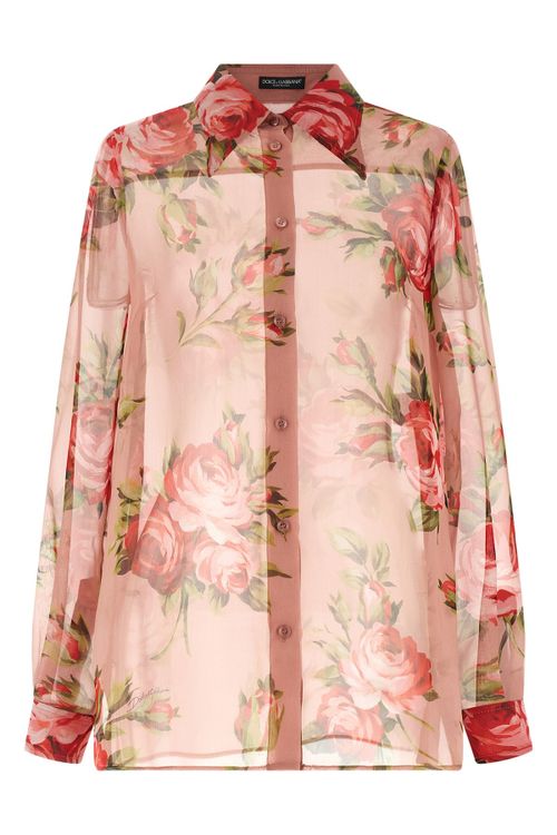 'Bouquet Rose' Shirt