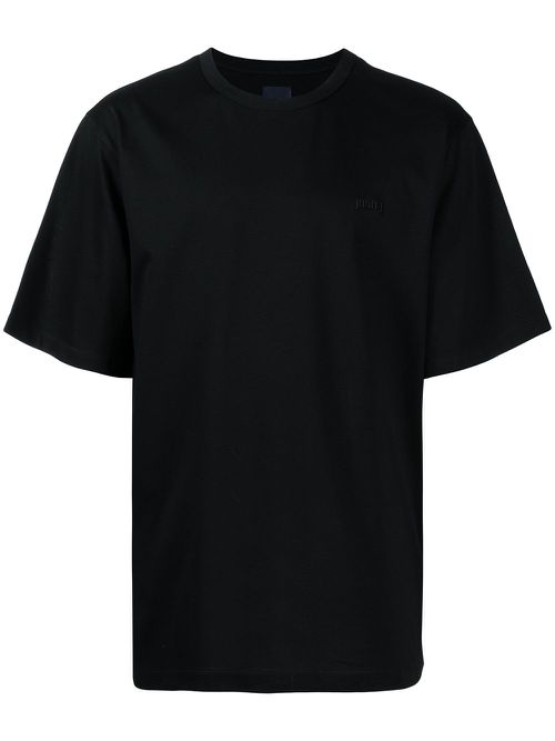 Relaxed crew-neck T-shirt - Black