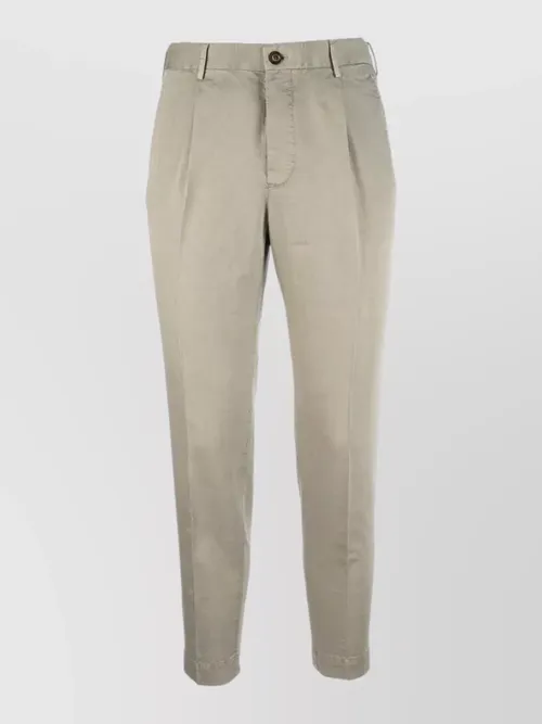 Incotex - tailored trousers belt loops back pocket