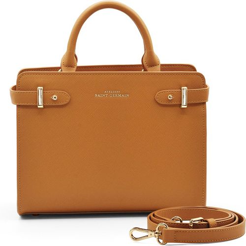 Ateliers Saint Germain Womens Handbag Massy - Brown Leather - One Size