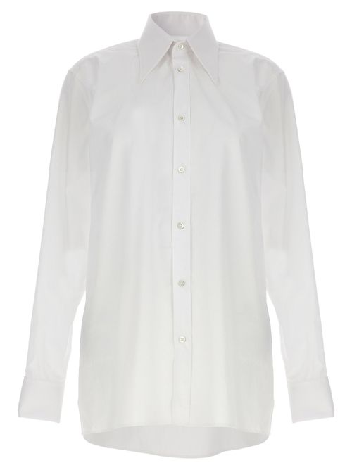 Cotton Poplin Shirt — White