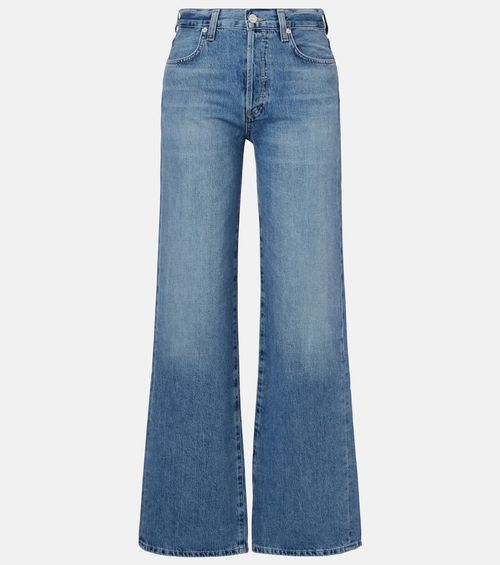 Annina high-rise wide-leg jeans