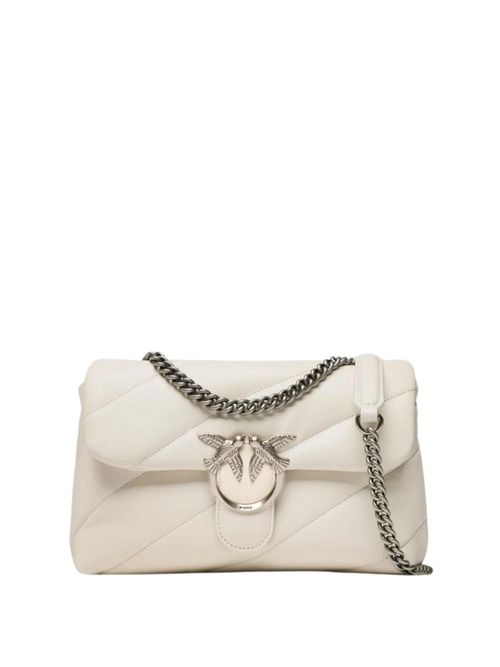 PINKO Borsa a mano 'Pinko Sacs à main Love Puff Classic Cl Sheep Nap Blanc' bianco