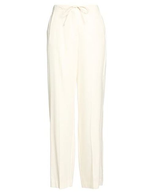 Caractère Woman Pants Ivory Size 8 Viscose, Wool