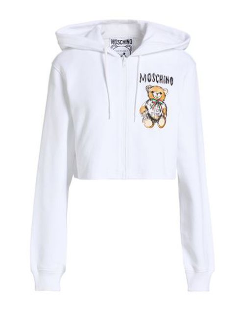 Couture Woman Sweatshirt White Size 4 Cotton