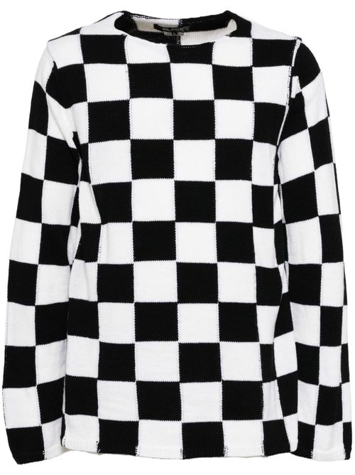 Checked jumper