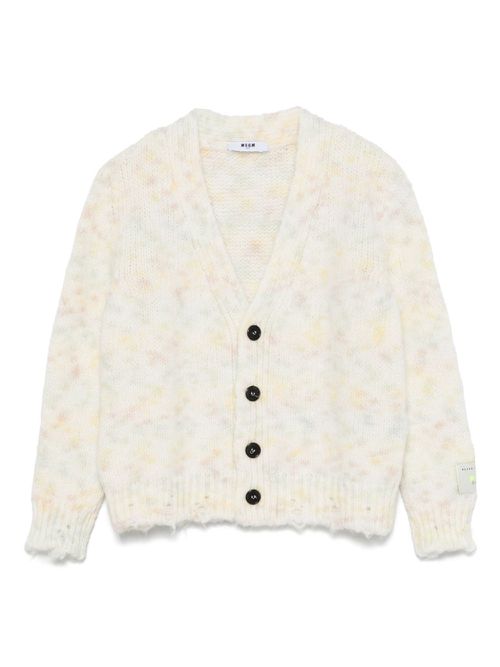 V-neck cardigan - Neutrals