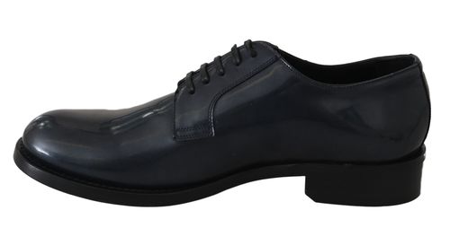 Leather Dress Derby — Black