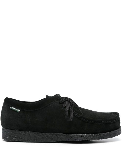Wallabee leather loafers - Black