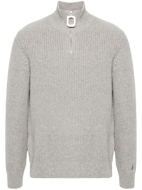 Half-zip sweater - Grey