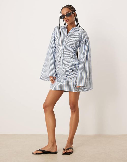postcard asos oversized shirt dress
