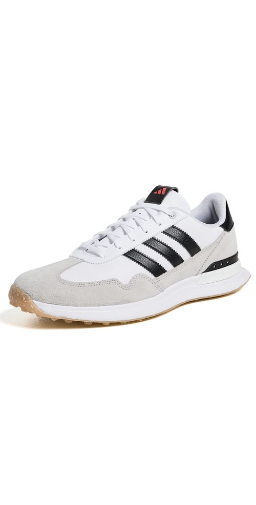 S2G 26 Textile Spikeless Golf Shoes Ftwr White/Core Black/Grey Two
