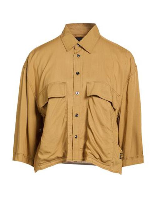 Woman Shirt Mustard Size S Viscose