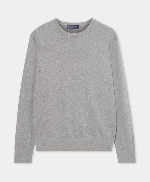Plain Cotton Crewneck