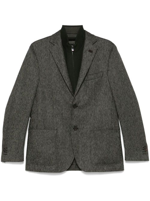 Layered blazer - Green