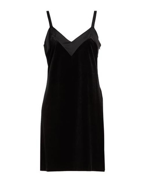 Woman Mini dress Black Size 10 Polyester, Elastane