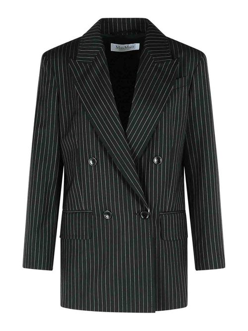 Mattia Pinstriped Virgin Wool Blazer