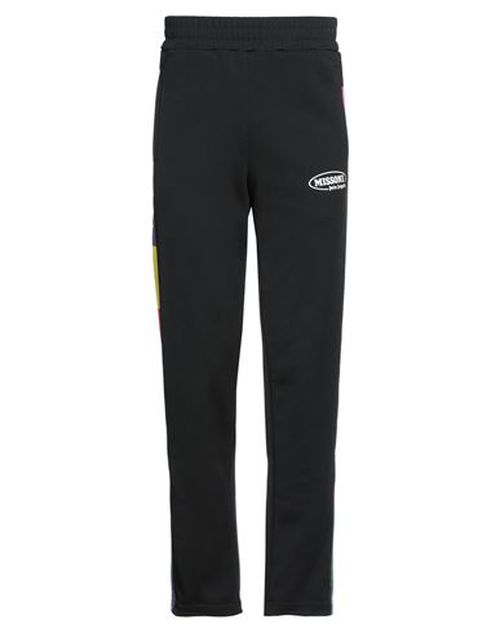 Man Pants Black Size S Polyester, Cotton