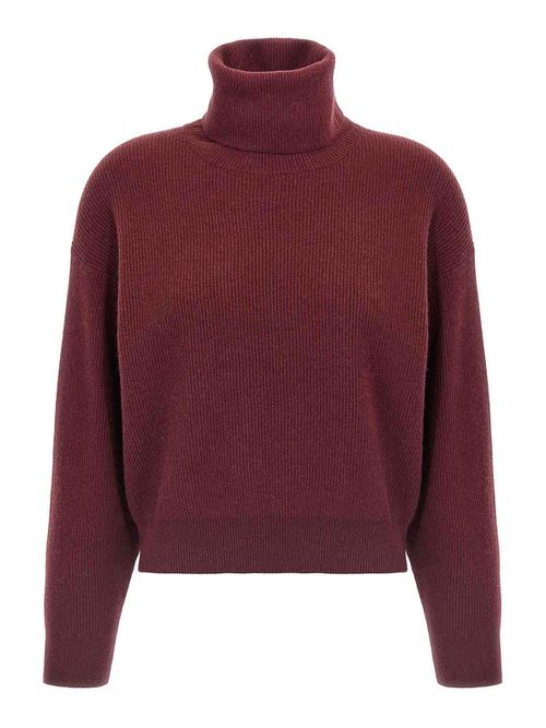 Ribbed Turtleneck Sweater