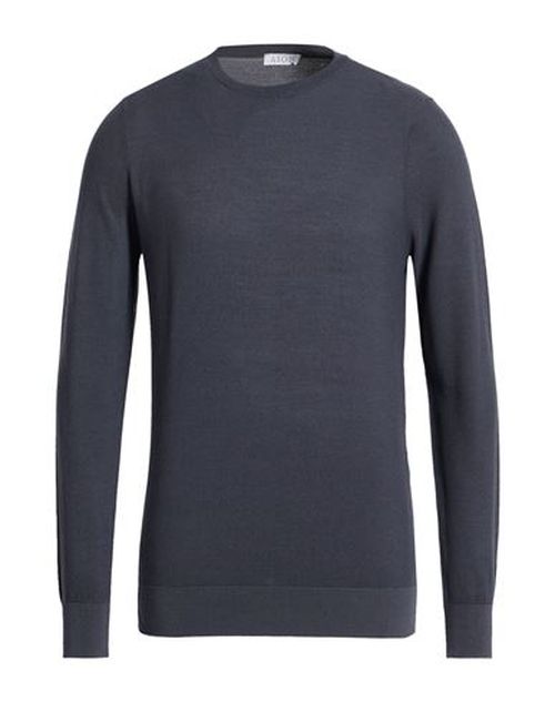 Man Sweater Midnight blue Size 40 Silk, Cotton