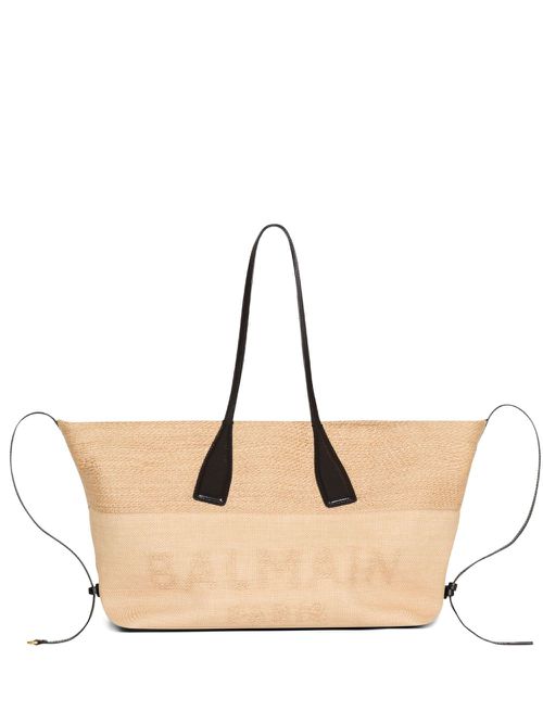 Balmain Track tote bag - Neutrals