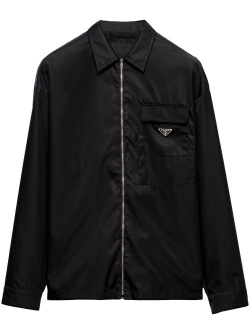 Re-Nylon shirt - Black