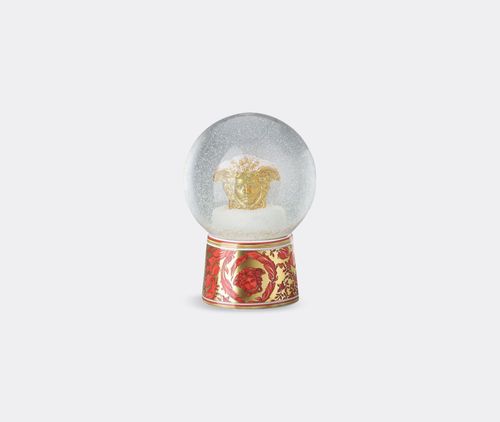 'medusa Garland' Snow Sphere, Large, Red