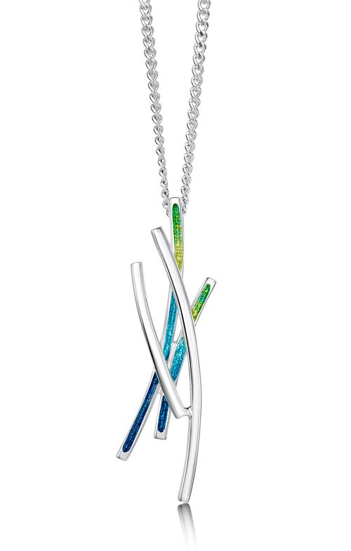 Ladies Small Wild Grass Necklace