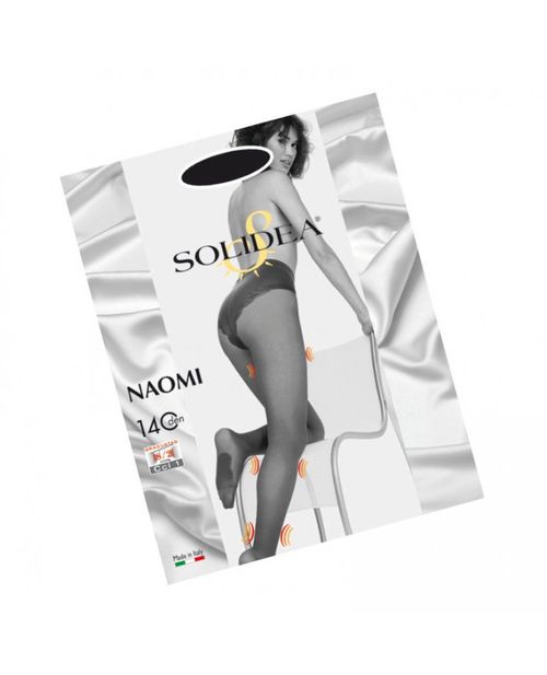 Solidea Naomi 140 Denier Sheer Tights Compression 18 21mmHg Mink