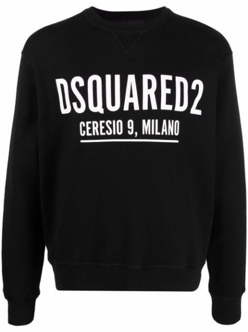 Logo-print cotton sweatshirt