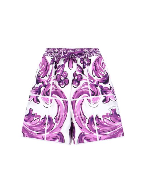 'Maiolica' Shorts