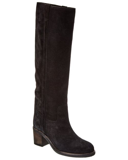 Seenia Suede Knee-High Boot