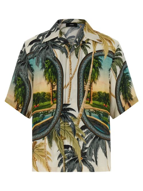 Multicolor Paradise Bowling shirt