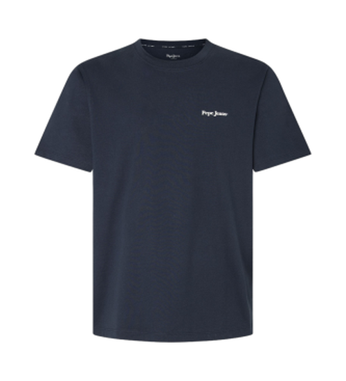 Pepe Jeans for man. PM509712 Axel C navy T-shirt (L), Casual, Short sleeve, Organic Cotton, Sustainable