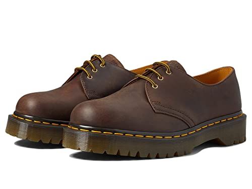 Dr. Martens 1461 Bex Dark Brown Crazy Horse UK