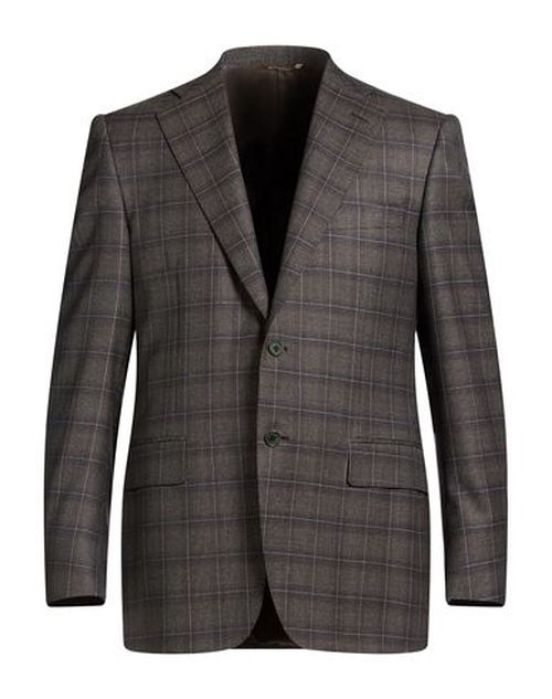 Man Blazer Grey Size 40 Wool