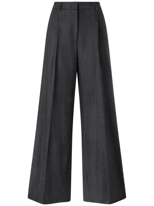 High-waisted trousers - Grey