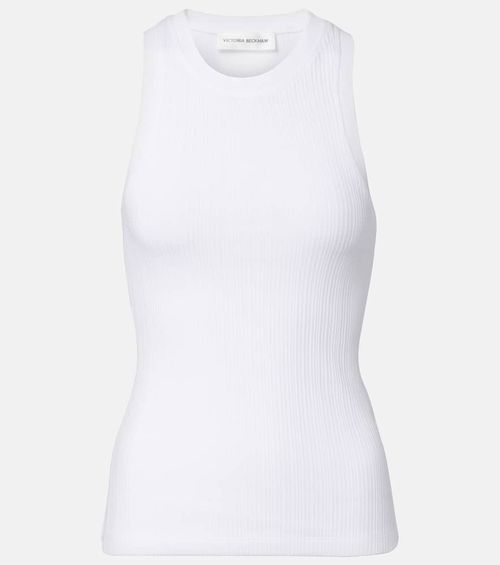 Cotton-blend tank top