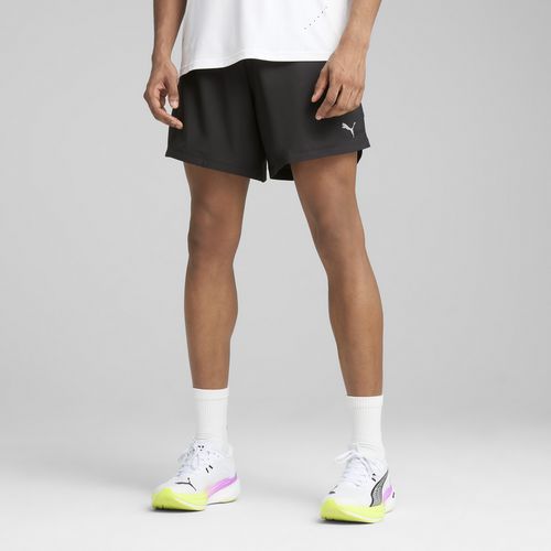 PUMA Everyday Running ULTRAWEAVE Men's 5" Shorts in Black, Size XXL
