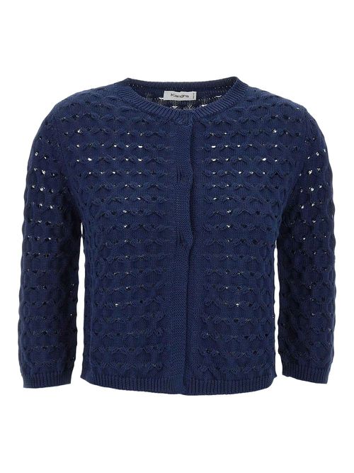 Kangra cotton cardigan - Blue