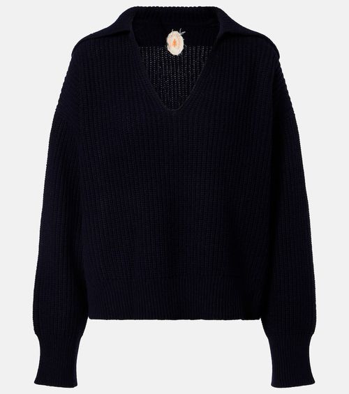 Cotton and cashmere sweater